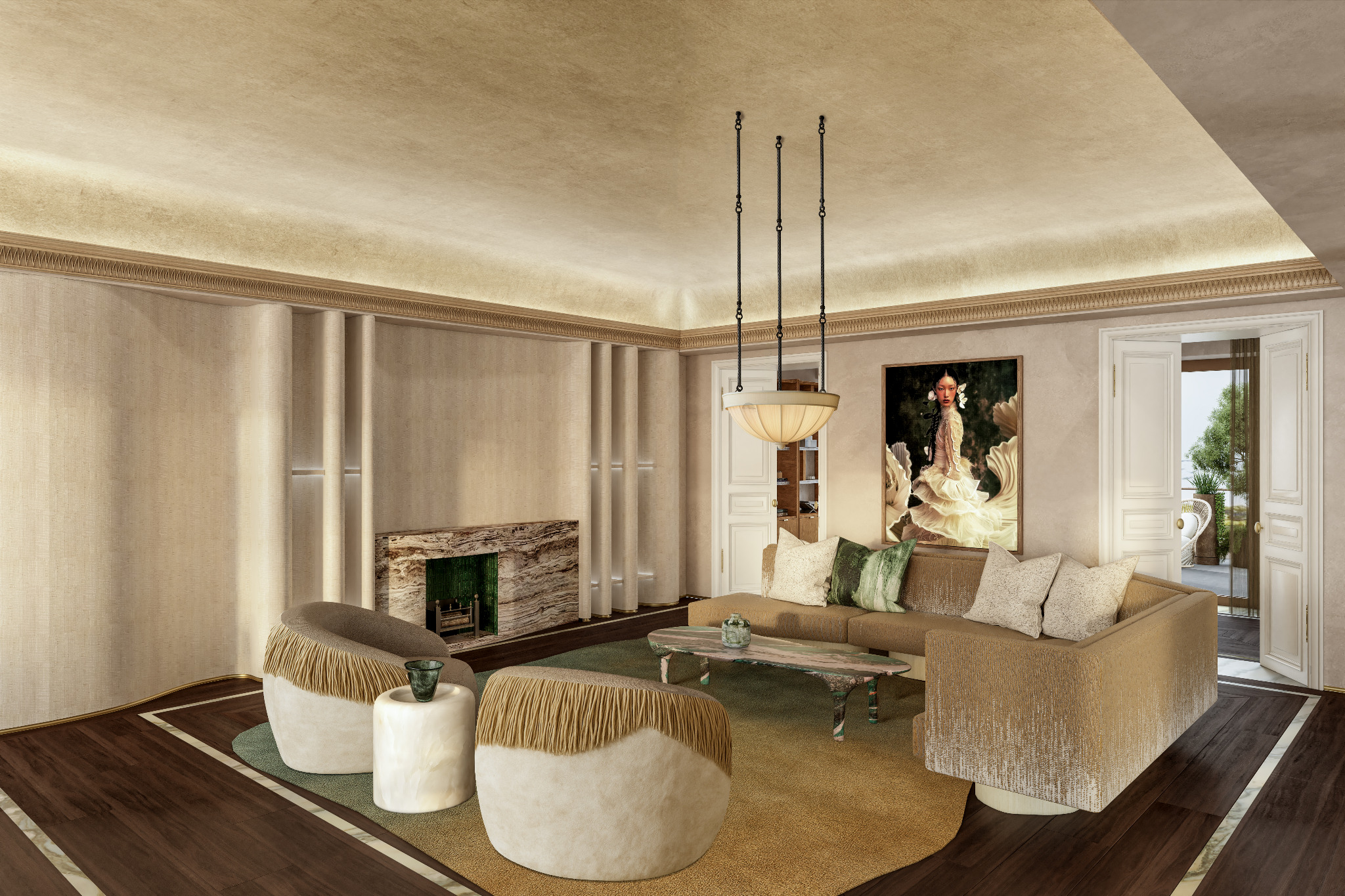Interior visualization by Bobi Birdi